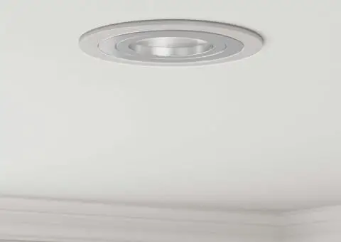 Spoturi încastrate 24 buc Rotund GU10 Argint Ø91 mm - 1/5