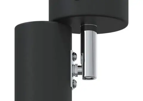 Spotlight pentru tavan 1 puncție ajustabilă Negru E27 - 5/5