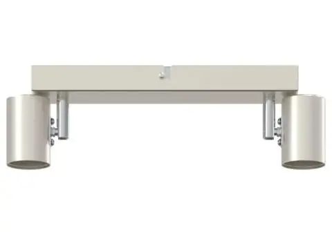 Spot de Plafon 2 Direcții Reglabile Nichel Periat E27 - 5/5