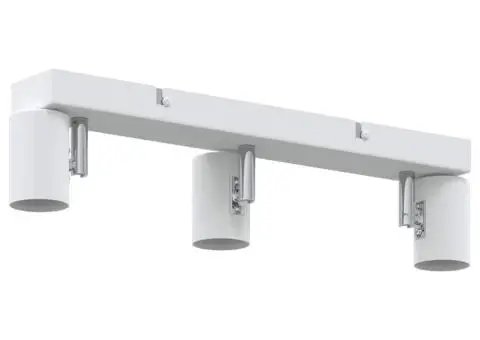 Spot pentru plafon 3 poziții reglabil alb E27 - 4/5