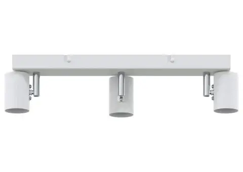 Spot pentru plafon 3 poziții reglabil alb E27 - 5/5