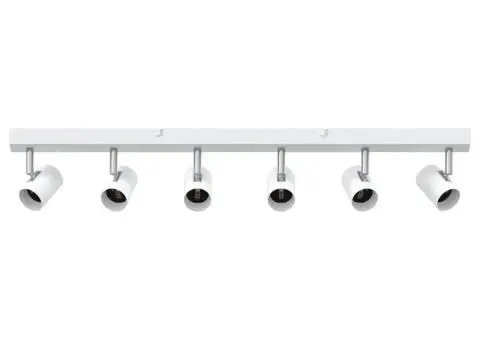 Spotlight de tavan 6 moduri reglabile alb E27 - 2/5