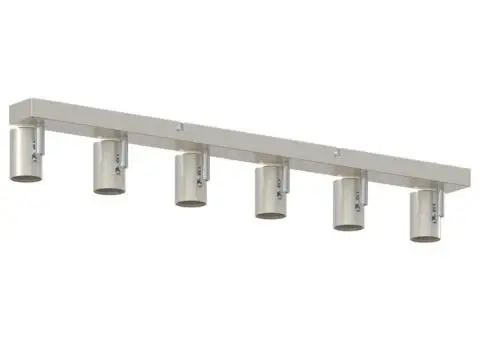 Spot de Plafon 6 Modul Reglabil Nichel Periat E27 - 4/5