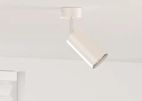 Spot Tavan cu Braț Reglabil Nichel GU10 - 1/5