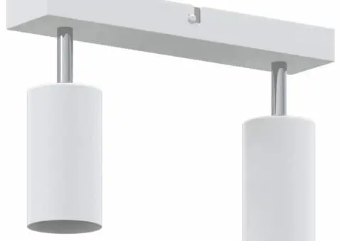 Spotlight de tavan 2 Direcții Ajustabile Alb GU10 - 4/5