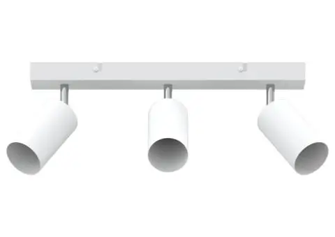Spot de Plafon 3 Direcții Reglabile Alb GU10 - 2/5