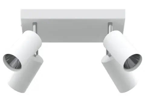 Spotlight de Tavan cu 4 Brațe Ajustabile Alb GU10 - 3/5