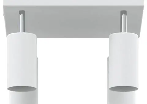 Spotlight de Tavan cu 4 Brațe Ajustabile Alb GU10 - 5/5