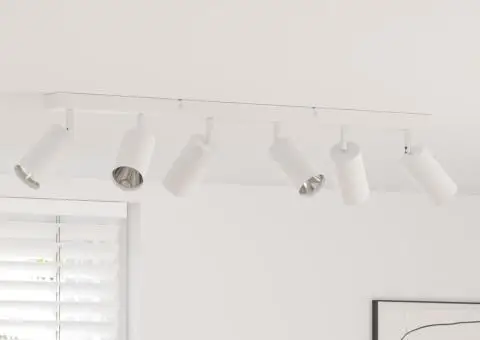 Spot plafon 6 moduri reglabile Alb GU10 - 1/5