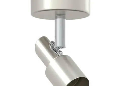 Spotlight de Tavan 1 Way Reglabil Nichel Periat GU10 - 2/5