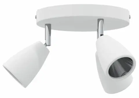 Spotlight de Plafon cu 3 Moduri Reglabile Alb GU10 - 3/5