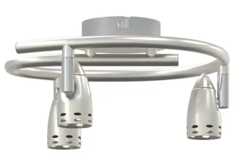 Spot pentru Plafon 3 Moduri Reglabile Nichel Mat GU10 - 5/5