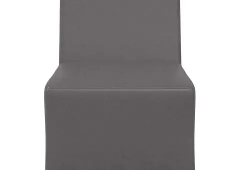 Fotoliu Gri 55 x 74 x 82 cm Piele artificială - 4/5