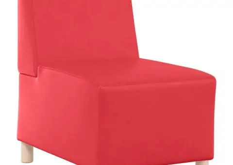 Fotoliu Roșu 55 x 74 x 82 cm Piele artificială - 2/5