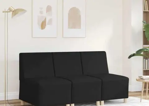 Fotoliu Negru 55 x 74 x 82 cm Piele artificială - 3/5