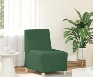 vidaXL Fotoliu Verde junglă 55 x 74 x 82 cm Țesătură de catifea