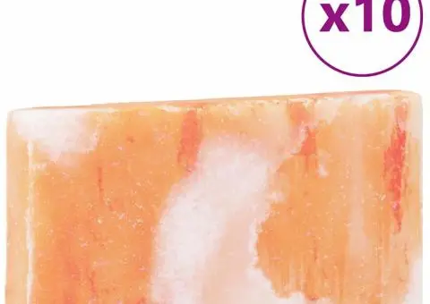 Pietre de sare, 10 buc., roz, 20x10x2,5 cm, 11,5 kg - 3/5