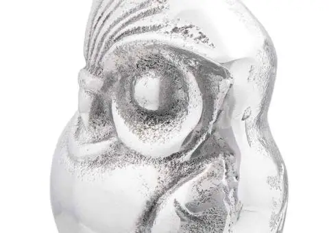 Suporturi cărți 2 buc., argintiu, 12x9x19 cm, aluminiu, bufniță - 5/5