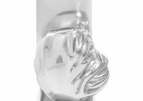 Suporturi cărți 2 buc., argintiu, 8x12x16,5 cm, aluminiu, câine - 4/5