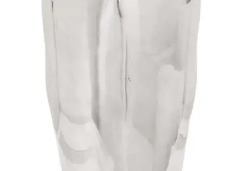 Scaun, argintiu, 33x33x45 cm, aluminium - 2/5