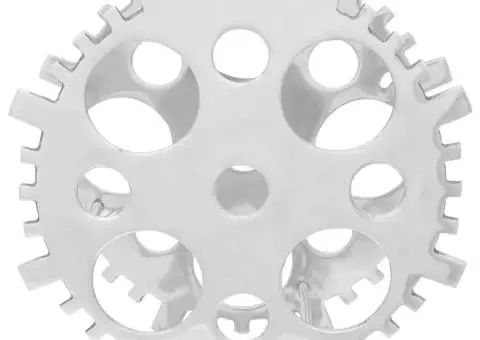 Suport de vinuri, argintiu, 39x14x39 cm, aluminiu - 2/5