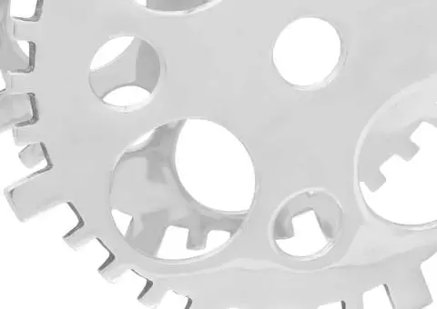 Suport de vinuri, argintiu, 39x14x39 cm, aluminiu - 5/5