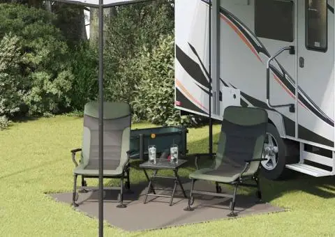 Accesoriu Cort Gri Deschis Poliester 200 x 200 cm Pliabil - 1/5