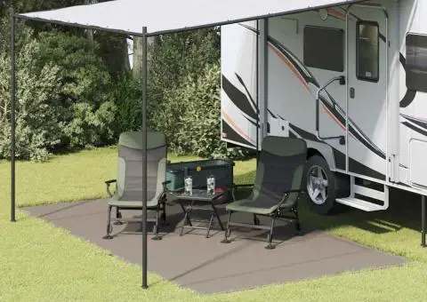 Accesoriu cort Gri deschis Policoton 250 x 450 cm Cort - 1/5