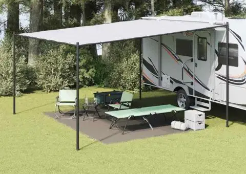 Accesoriu pentru Cort Gri deschis Poliester 300 x 400 cm - 1/5