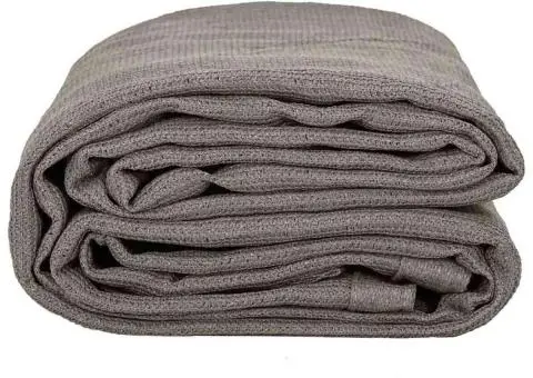 Tarp pentru cort Gri deschis Poliester 400 x 700 cm Durabil - 4/5