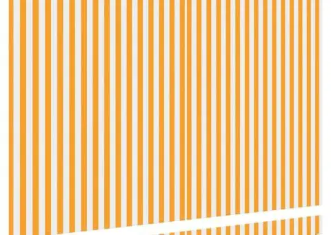 Material de înlocuire pentru marchiză pentru cadru de 3x2 m în galben și alb - 4/5