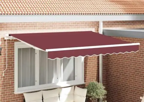 Material de Înlocuire pentru Marchiză pentru Cadru 2.5x2 m Bordo - 1/5