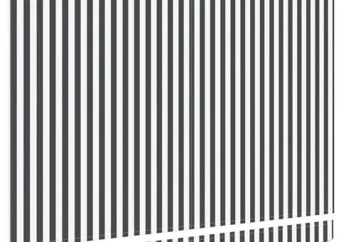 Material de înlocuire pentru marchiză pentru cadrul de 3x2 m Antracit și Alb - 4/5