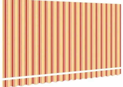 Material pentru Înlocuirea Marchizei pentru Cadru 4x2 m cu Model Multicolor - 4/5