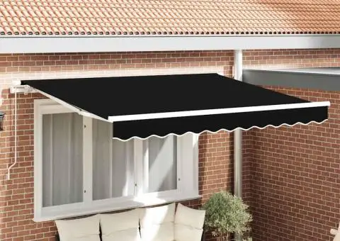 Țesătură de schimb pentru marchiză pentru cadru de 3.5x2 m - Negru - 1/5