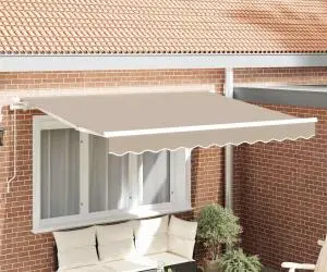 vidaXL Material de Înlocuire pentru Marchiză pentru Cadru de 3x2.5 m Bej