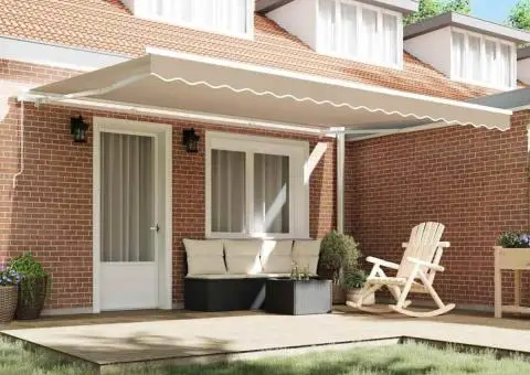 Fabrică de Marchiză pentru Cadru de 4.5x3.5 m Bej - 3/5