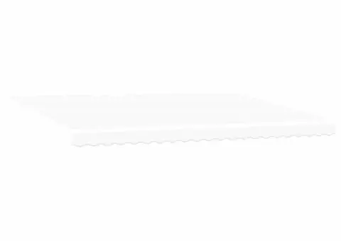 Material pentru înlocuirea marchizei pentru cadru de 5x3 m Alb - 2/5