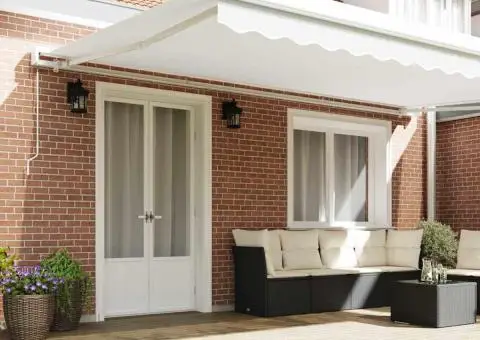 Material pentru Înlocuirea Marchetei pentru Cadru de 5x3.5 m Alb - 3/5