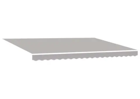 Material de schimb pentru marchiză pentru cadru de 4.5x3.5 m gri deschis - 2/5