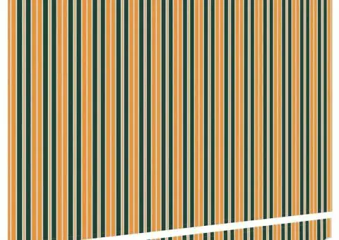 Material de Înlocuire pentru Marchiză pentru Cadru de 2.5x2 m în Verde și Galben - 4/5