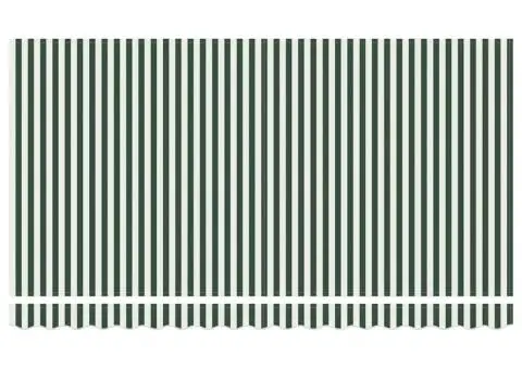 Fabrică de marchiză pentru cadru de 4x2 m în verde și alb - 5/5