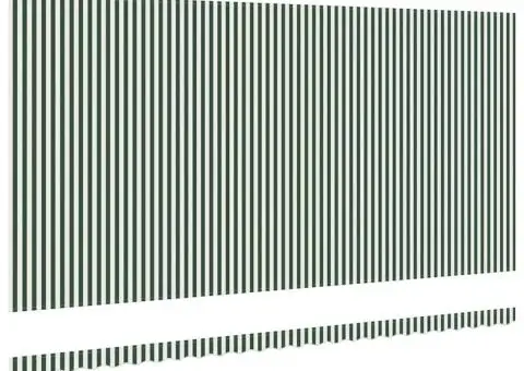 Material de schimb pentru marchiză pentru cadrul de 6x3 m Verde și Alb - 4/5