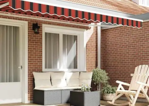 Fală pentru Marchiză pentru Cadru de 4 m, Multicolor, 3.8 x 0.2 m - 3/5