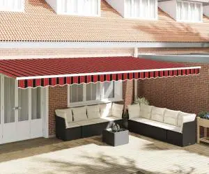 vidaXL Streașină pentru Cadru de 6m, Multicolor, 5.8x0.2 m