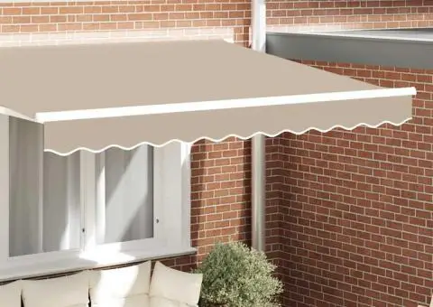 Mână de umbră pentru cadru de 3 m Bej 2.8x0.2 m - 1/5