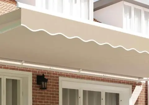 Jaluzea pentru Cadru de 6m Bej, dimensiuni 5,8x0,2m - 3/5