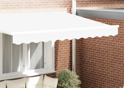 Jaluzea pentru cadru de 3 m Alb 2.8x0.2 m - 1/5