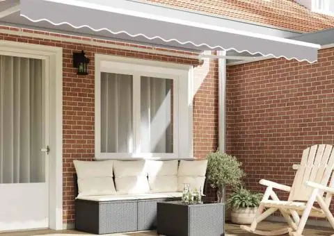 Umbra Falsă pentru Cadru de 4m Gri Deschis 3.8x0.2m - 3/5