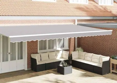 Falduri pentru cort , gri deschis, pentru cadru de 6m 5.8x0.2 m - 1/5